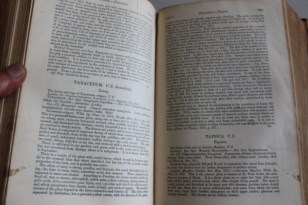 1879 The Dispensatory of the United States by Wood & Bache 14th Edition