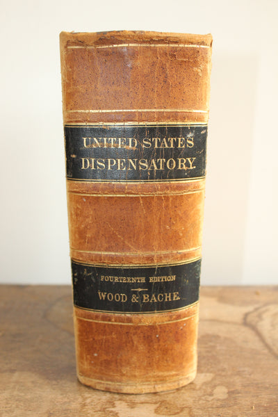 1879 The Dispensatory of the United States by Wood & Bache 14th Edition