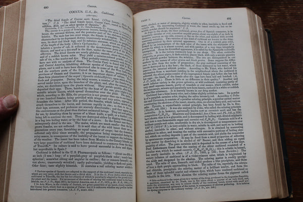 1891 The Dispensatory of the United States by Wood & Bache 16th Edition