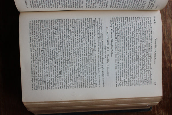 1891 The Dispensatory of the United States by Wood & Bache 16th Edition