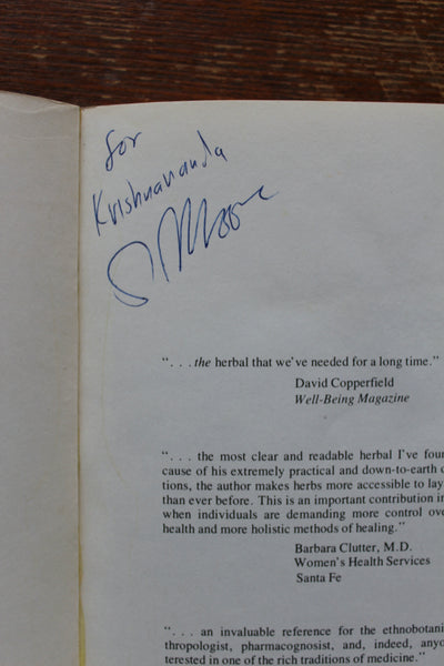 Medicinal Plants of the Mountain West by Michael Moore, SIGNED  FIRST EDITION