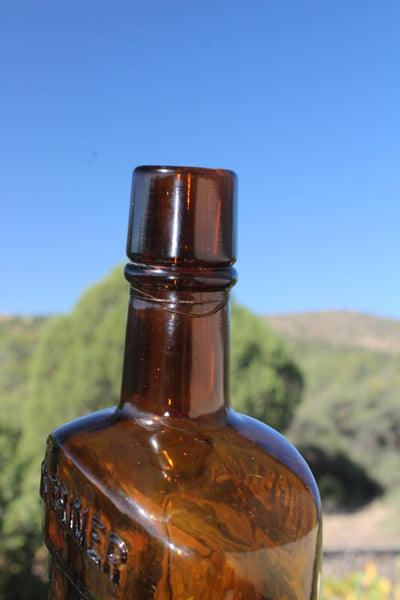FUND RAISER - MEDICINE BOTTLE - ANGELICA BITTER TONIC JOS. TRINER CHICAGO. ILL. - Near Mint!