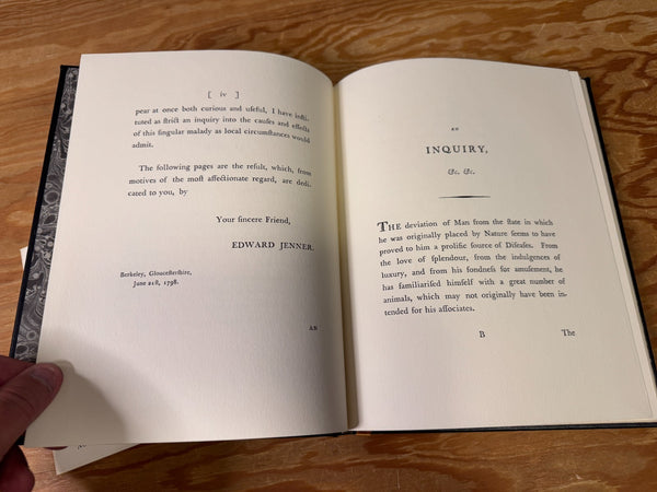 The Causes and Effects of the Variolae Vaccinae The Classics of Medicine Library - Beautiful Leather Bound Reprint of the Classic 1798 Work