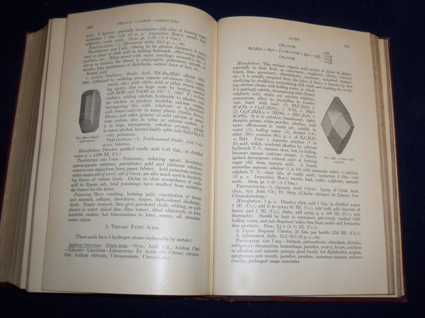 1917 MATERIA MEDICA AND PHARMACOLOGY BOOK MANUAL 6TH EDN - CULBRETH   Hardcover - EXCELLENT REFERENCE