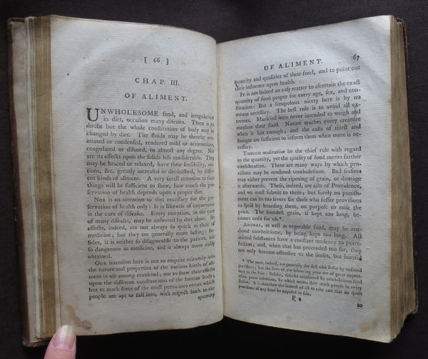 DOMESTIC MEDICINE ~1774~ PREVENTION & CURE DISEASES Dispensatory BUCHAN