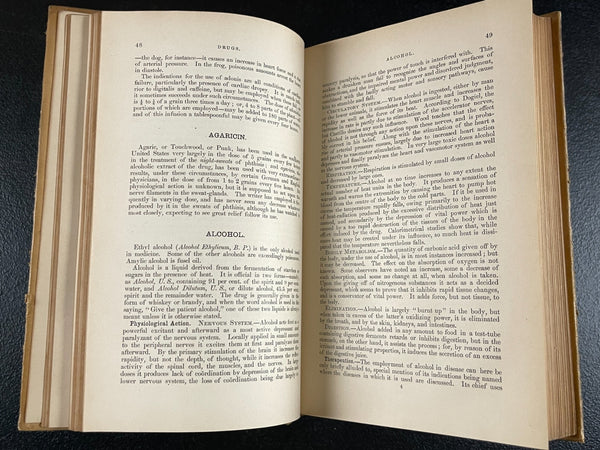 Practical Therapeutics Hare, Leather Medicine Remedies, Opium, Poisoning, Abortion, Excellent Information for Those who use Plant Medicine