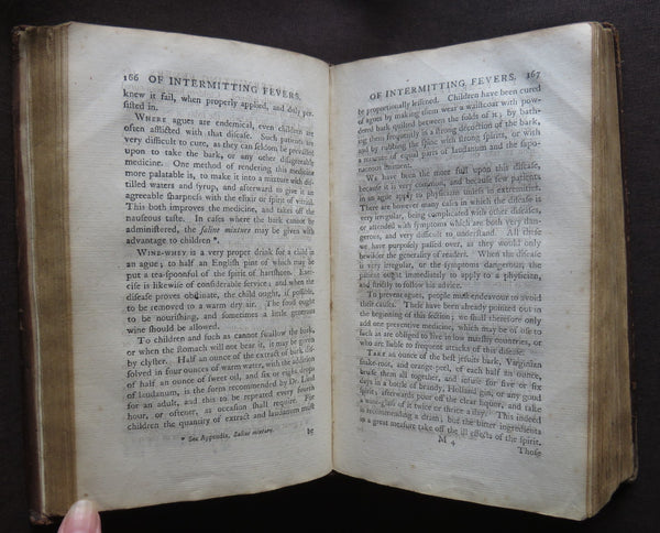 DOMESTIC MEDICINE ~1774~ PREVENTION & CURE DISEASES Dispensatory BUCHAN
