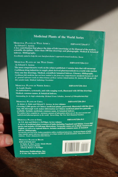 Ethnobotany MEDICINAL PLANTS OF BRASIL By More,Rizzini, Pereira -
