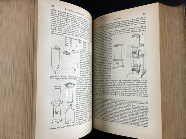 The Dispensatory of the United States of America; George B. Wood and Franklin Bache; J. B. Lippincott, Philadelphia; 1882; 14th edition; 1879 pages. BEAUTIFUL COPY!