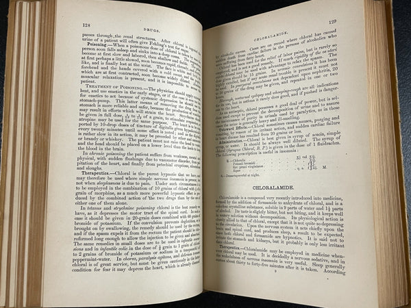 Practical Therapeutics Hare, Leather Medicine Remedies, Opium, Poisoning, Abortion, Excellent Information for Those who use Plant Medicine
