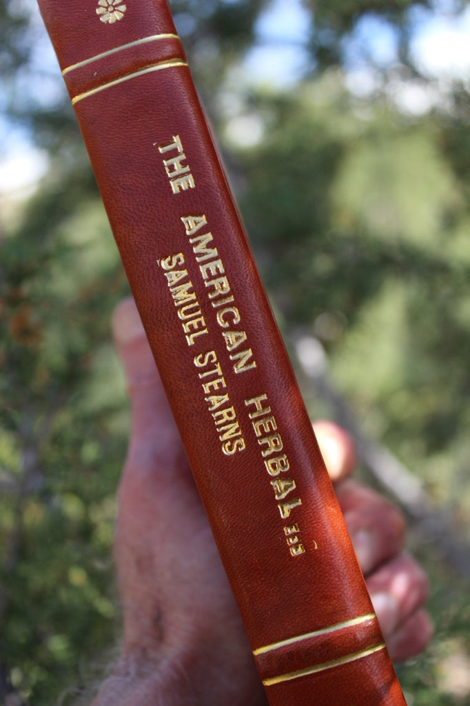 FUND RAISER - THE AMERICAN HERBAL Or Material Medica - SAMUEL STERNS - 1801 - Modern Reprint