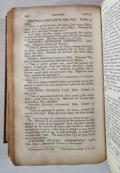 The London Dispensatory / A.T. Thomson / 1830 / Pharmacy / Therapeutics - Beautifully Rebound Edition