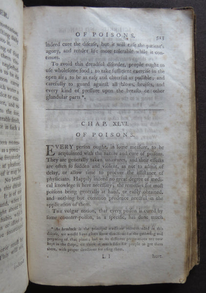 DOMESTIC MEDICINE ~1774~ PREVENTION & CURE DISEASES Dispensatory BUCHAN