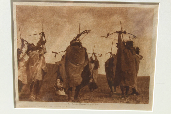 SPECIAL FUND RAISER - ATSINA CRAZY DANCE - THE FLIGHT OF ARROWS - By Curtis, Edward S Print