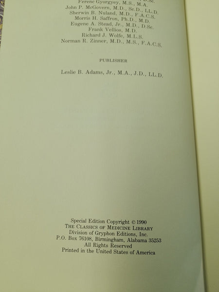 Fevers of the United States Elisha Bartlett 1990 The Classics of Medicine - Beautiful Leather Bound Reprint of Important 1847 Work On Fevers