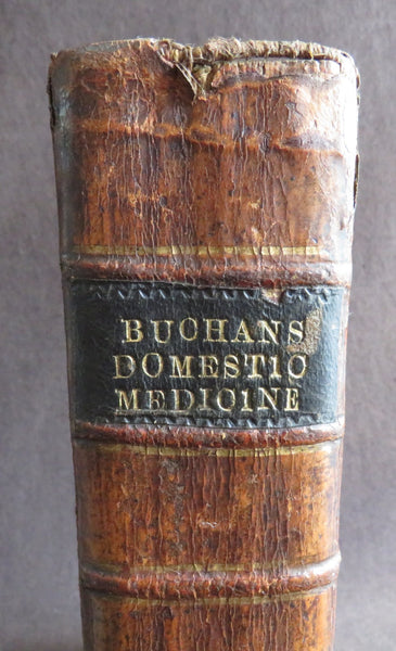 DOMESTIC MEDICINE ~1774~ PREVENTION & CURE DISEASES Dispensatory BUCHAN