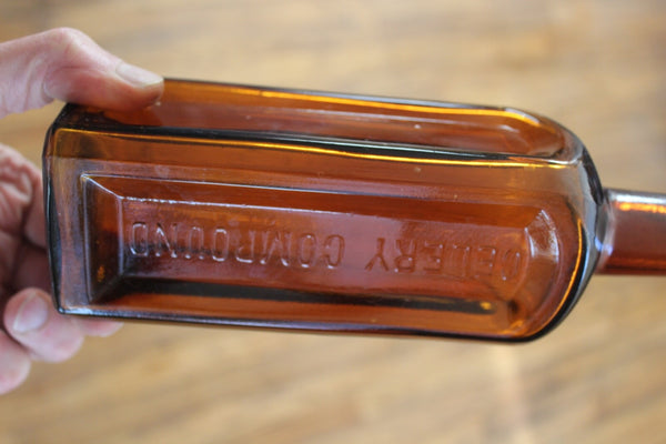 MEDICINE BOTTLE PAINE'S CELERY COMPOUND Near Mint Condition