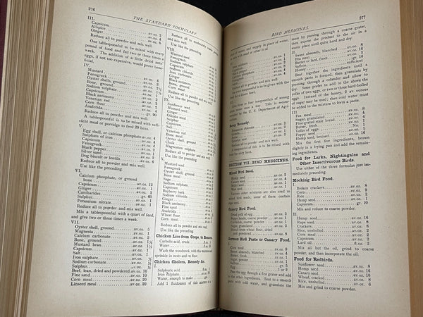 1897 Formulary, 5000 Medicine Remedies Chemistry Druggist Soda Recipe Book = Lots of Great Plant Medicine Formulas! A Good Prepper Book too!