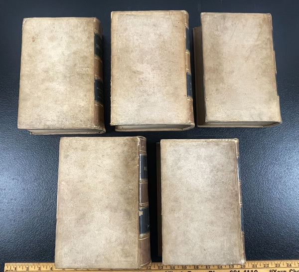 1885 1886 System of Medicine, Pepper, 1st, Complete 5 Vol Leather Bound Book Set VERY RARE AS A SET THIS NICE!