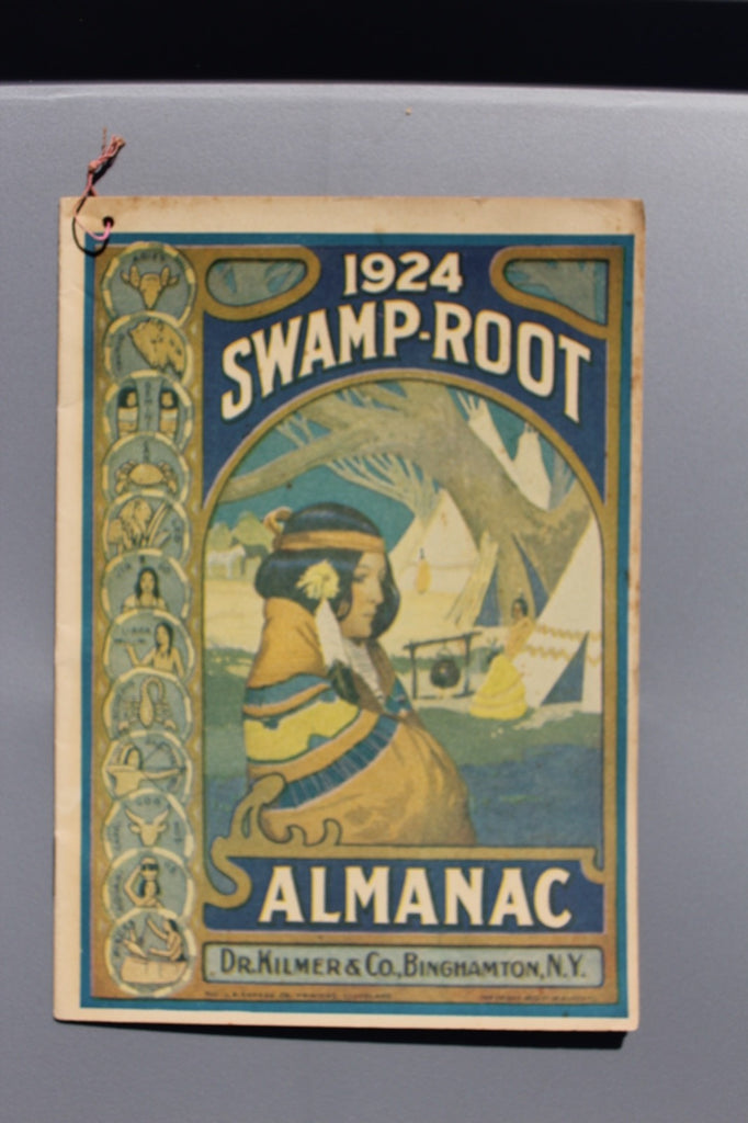 Fund Raiser - 1924 SWAMP ROOT ALMANAC - Very Good For Such A Rarity - Ephemera