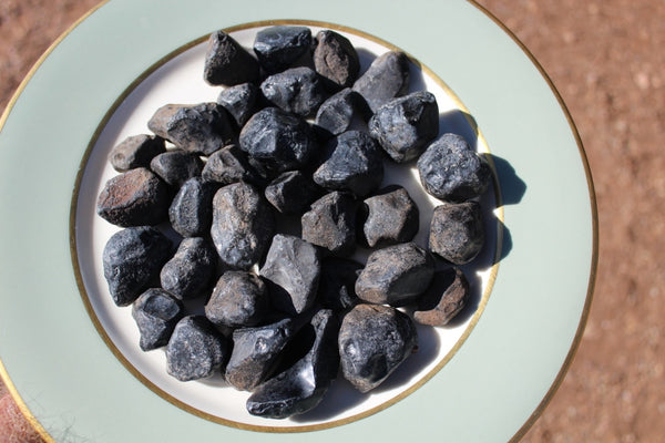 Fund Raiser - MINERAL - APACHE TEARS - OBSIDIAN - New Mexico/Arizona - 1 Pound Lot - Healing