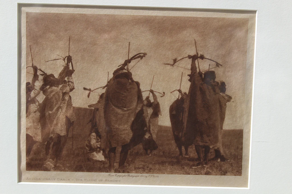 SPECIAL FUND RAISER - ATSINA CRAZY DANCE - THE FLIGHT OF ARROWS - By Curtis, Edward S Print