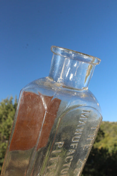 Fund Raiser - MEDICINE PHARMACY GARGLE ASTRINGENT Zimmer Co. Pittsburg, Pa. Label & Embossed