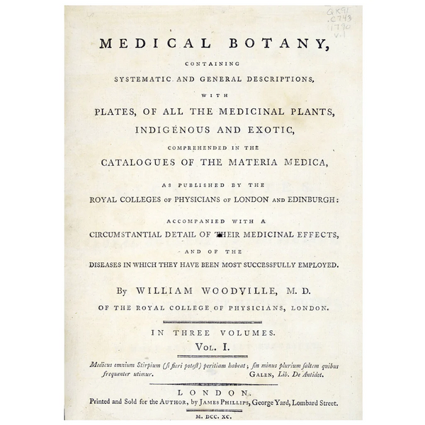 FUND RAISER - 1808 WOODVILLE'S MEDICAL BOTANY, Hand-Colored Engraving, MIMOSA CATECHU *