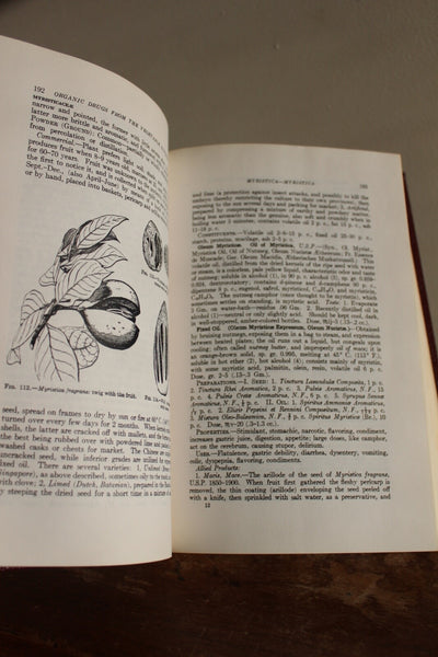 A MANUAL OF MATERIA MEDICA & PHARMACOLOGY Culbreth FINE  An IMPORTANT Work