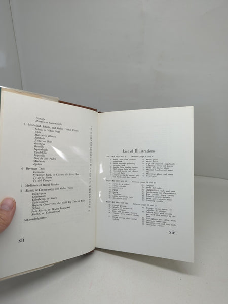 Desert Plants and People by Sam Hicks 1966 First Edition Hard Cover Dust Jacket