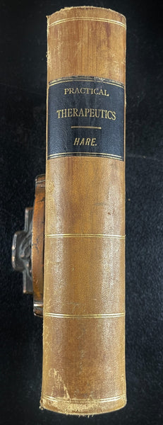 Practical Therapeutics Hare, Leather Medicine Remedies, Opium, Poisoning, Abortion, Excellent Information for Those who use Plant Medicine