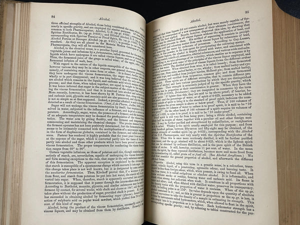 The Dispensatory of the United States of America; George B. Wood and Franklin Bache; J. B. Lippincott, Philadelphia; 1882; 14th edition; 1879 pages. BEAUTIFUL COPY!