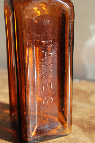 MEDICINE BOTTLE PAINE'S CELERY COMPOUND Near Mint Condition