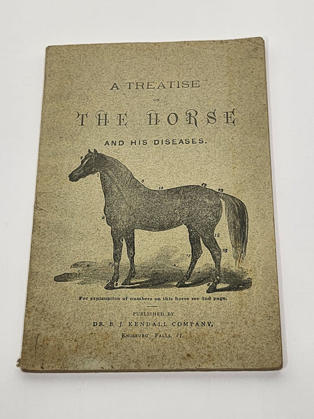 A Treatise on the Horse and His Diseases Illustrated Veterinary Guide 1907