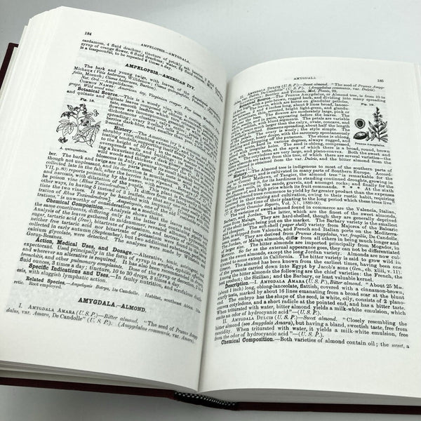 King’s American Dispensatory 2 vols: Felter & Lloyd (Eclectic Medical 1997) 18th  - One of THE Most Important of Eclectic Medicine Books!