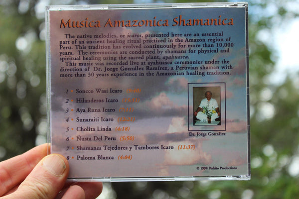 AYAHUASCA HEALING CEREMONY CD - Musica Amazonica Shamanica -  Beautiful & Recommended  You Get (3) Copies - They Make Lovely Gifts!