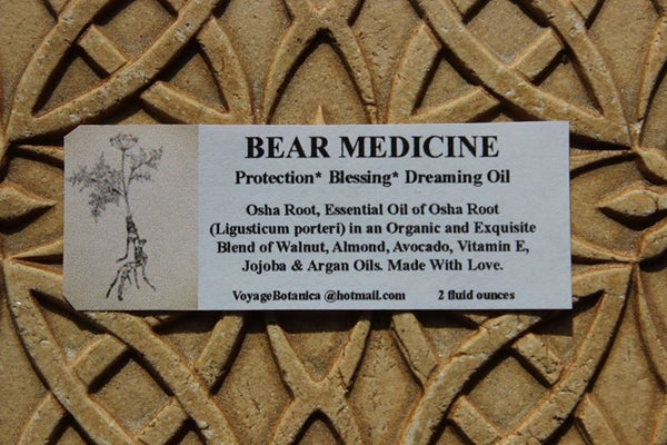 BEAR MEDICINE OIL - Osha Essential Oil Blend