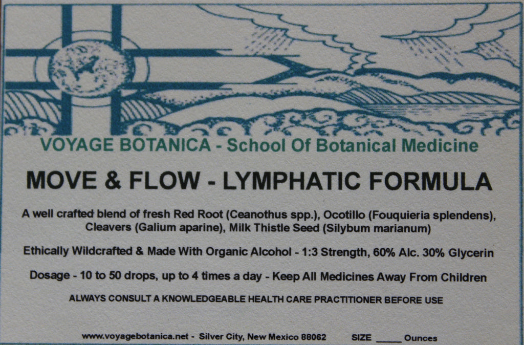 MOVE & FLOW - LYMPHATIC FORMULA - 2 Ounce Size -