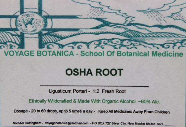 ON LINE CLASS - OSHA ROOT - Ligusticum porteri - My 30 Year Journey of Conservation, Spirituality and Medical Usage -  RECORDING NOW AVAILABLE!
