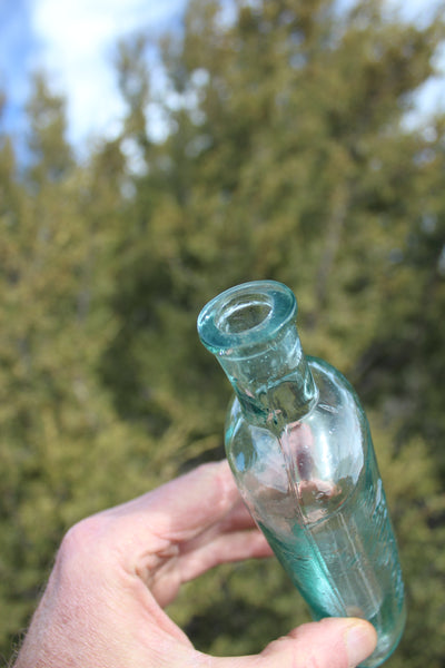 Old Apothecary Bottle - Circa 1890's - Mc DOUGALL'S  PURIFIER  -  Please No Discount Codes On This Listing