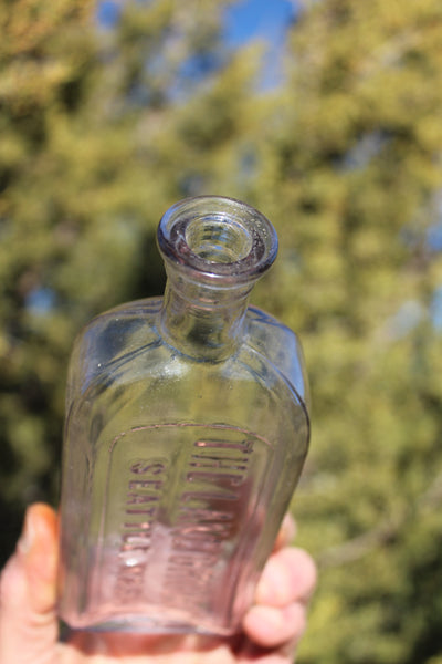 Old Apothecary Bottle - Circa 1890's - THE LANG DRUG CO. Seattle, Wash.  -  Please No Discount Codes On This Listing