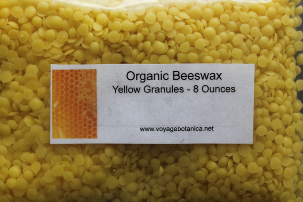ORGANIC Beeswax - 8 ounce size