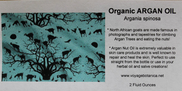 An Amazing Anti-Oxidant and Skin Rejuvenating OIl - Organic ARGAN OIL - 2 ounce size