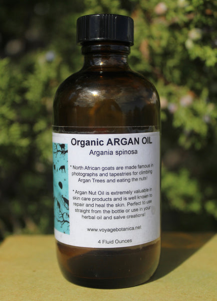An Amazing Anti-Oxidant and Skin Rejuvenating OIl - Organic ARGAN OIL - 4 ounce size
