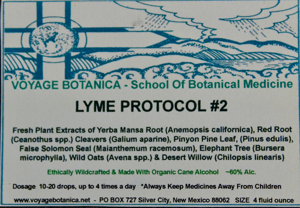 LYME PROTOCOL  #2 Extract 4 Ounce size