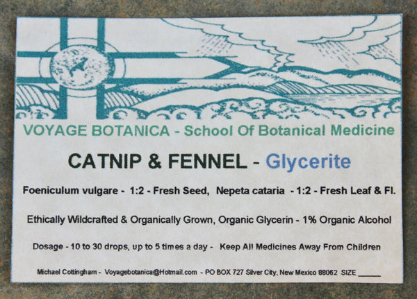 CATNIP & FENNEL Glycerin Extract -
