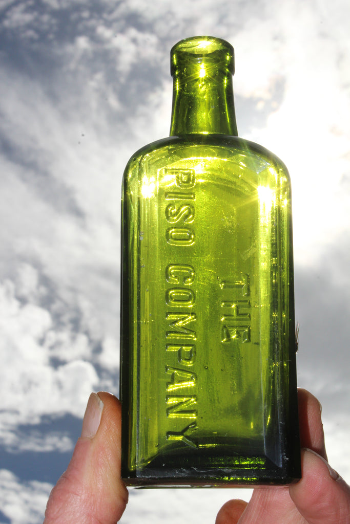 Park Hill cellar Bottle Antique Green Large