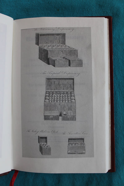 The Universal Dispensatory : containing companions to the tropical, the continental, the family, the country clergyman's, the traveller's, and the military, or officer's dispensaries, or medical chests, etc.  1814 -  Modern Reprint