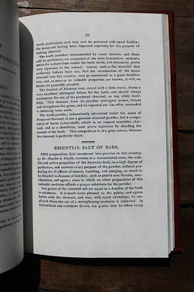 The Universal Dispensatory : containing companions to the tropical, the continental, the family, the country clergyman's, the traveller's, and the military, or officer's dispensaries, or medical chests, etc.  1814 -  Modern Reprint