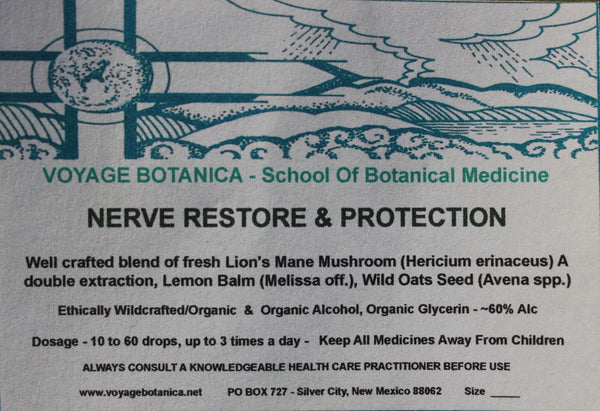 NERVE RESTORE & PROTECTION  - 4 Ounce Size Extract  A Fine Blend For The Times!